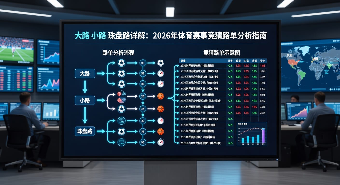 大路小路珠盘路详解：百家乐入门路单分析