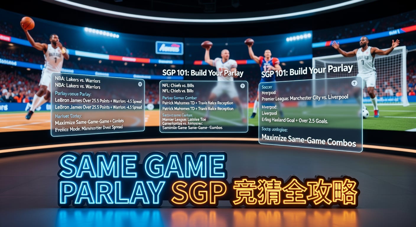 Same Game Parlay SGP 投注攻略 2026技巧避坑