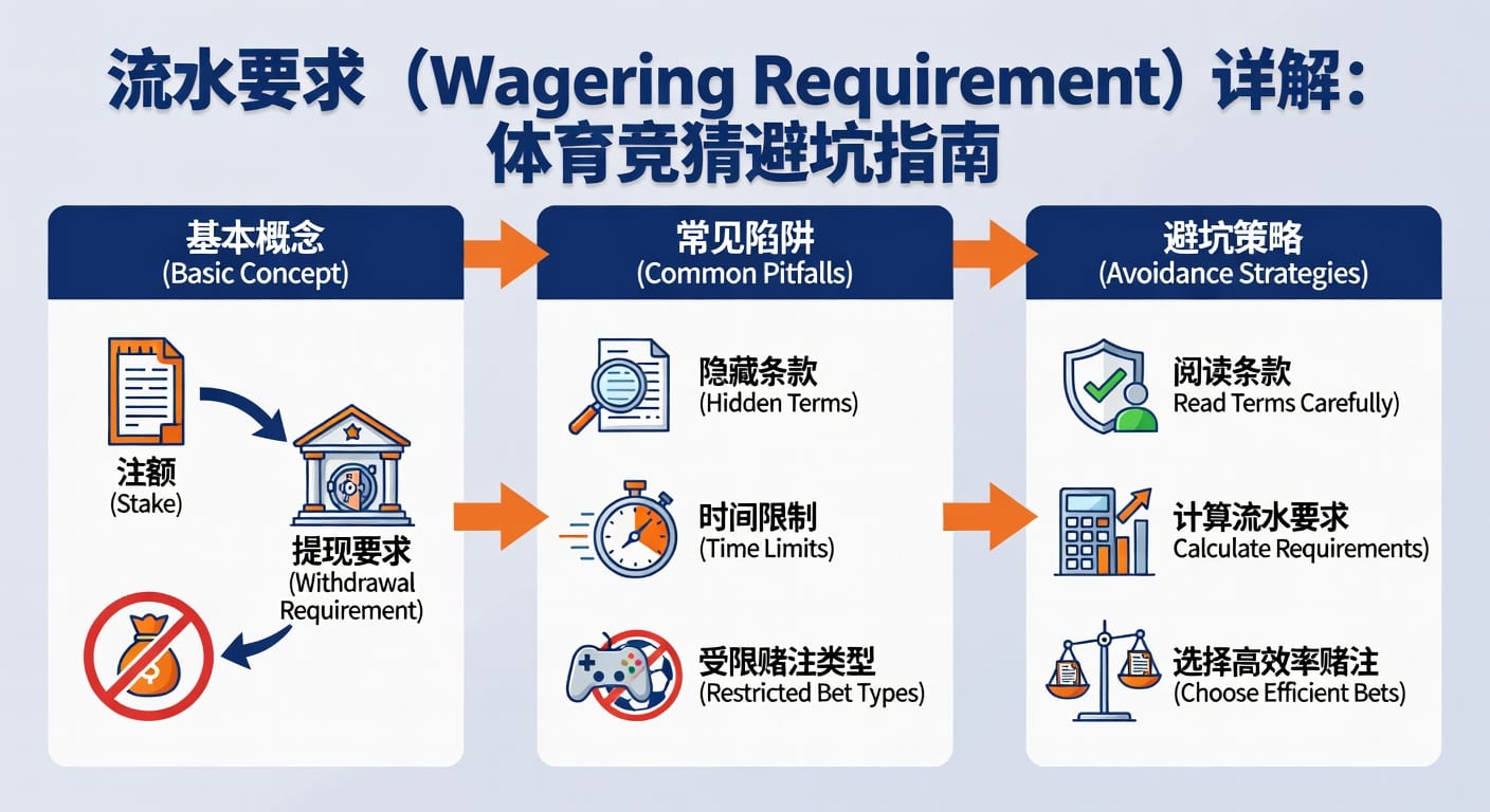 流水要求详解：Sports Wagering Requirement 完整指南