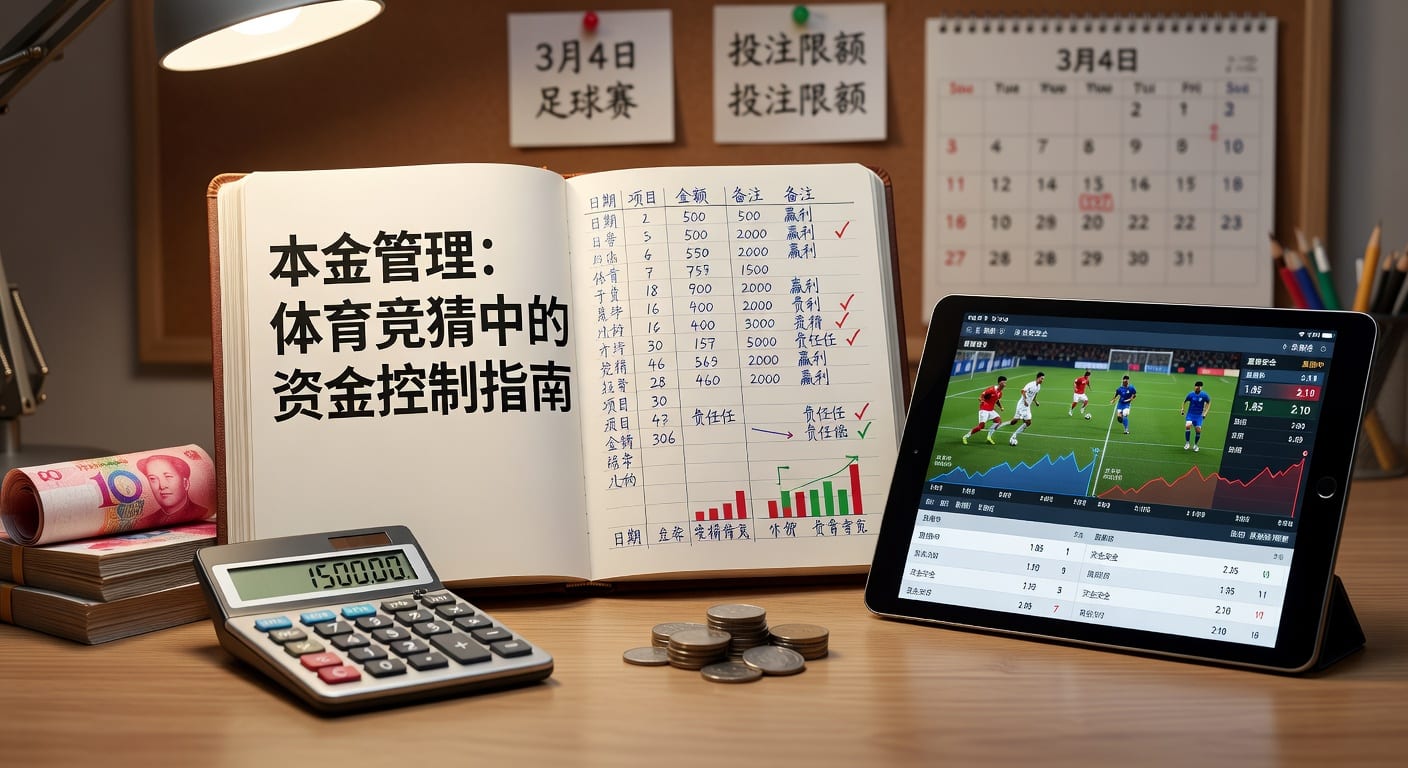 本金管理：体育博彩玩家的资金控制指南