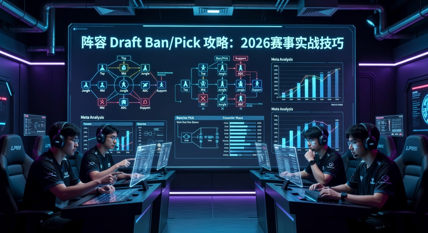 阵容 Draft Ban/Pick 策略详解：博彩必备指南