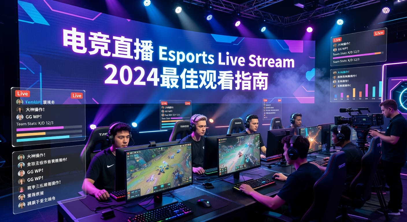 电竞直播 Esports Live Stream 2026 最佳观看指南