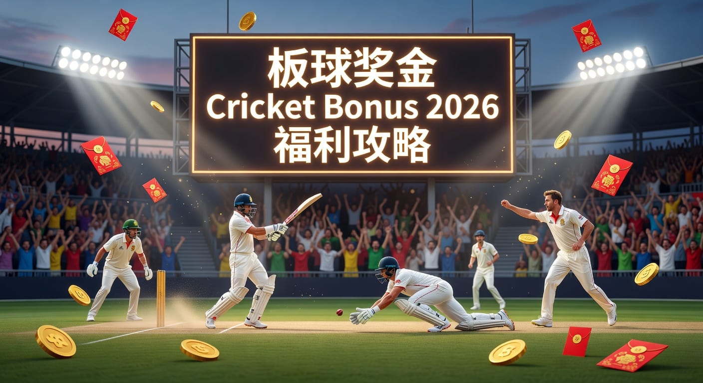 板球奖金 Cricket Bonus 2026领取指南