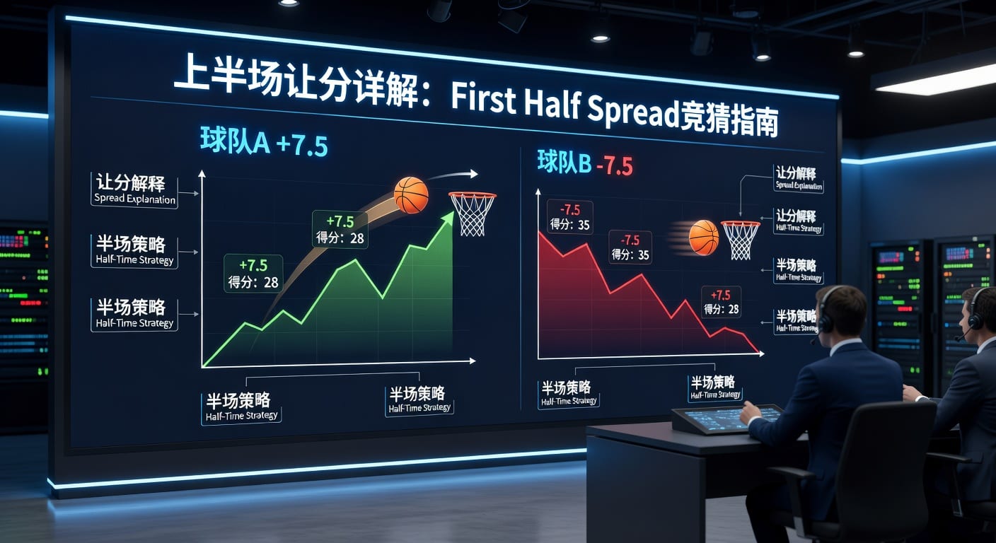 上半场让分盘口详解：First Half Spread投注策略