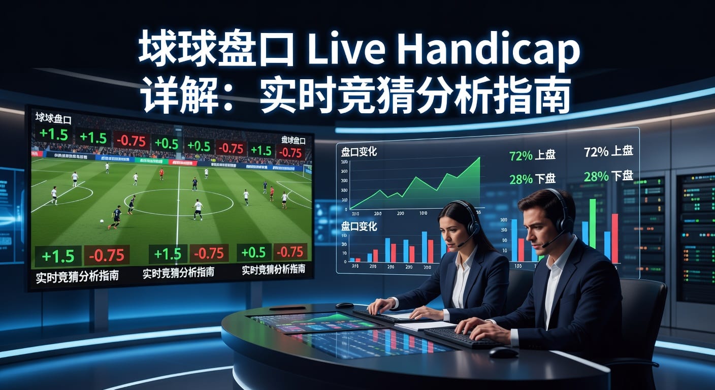 滚球盘口 Live Handicap：实时投注策略与技巧解析