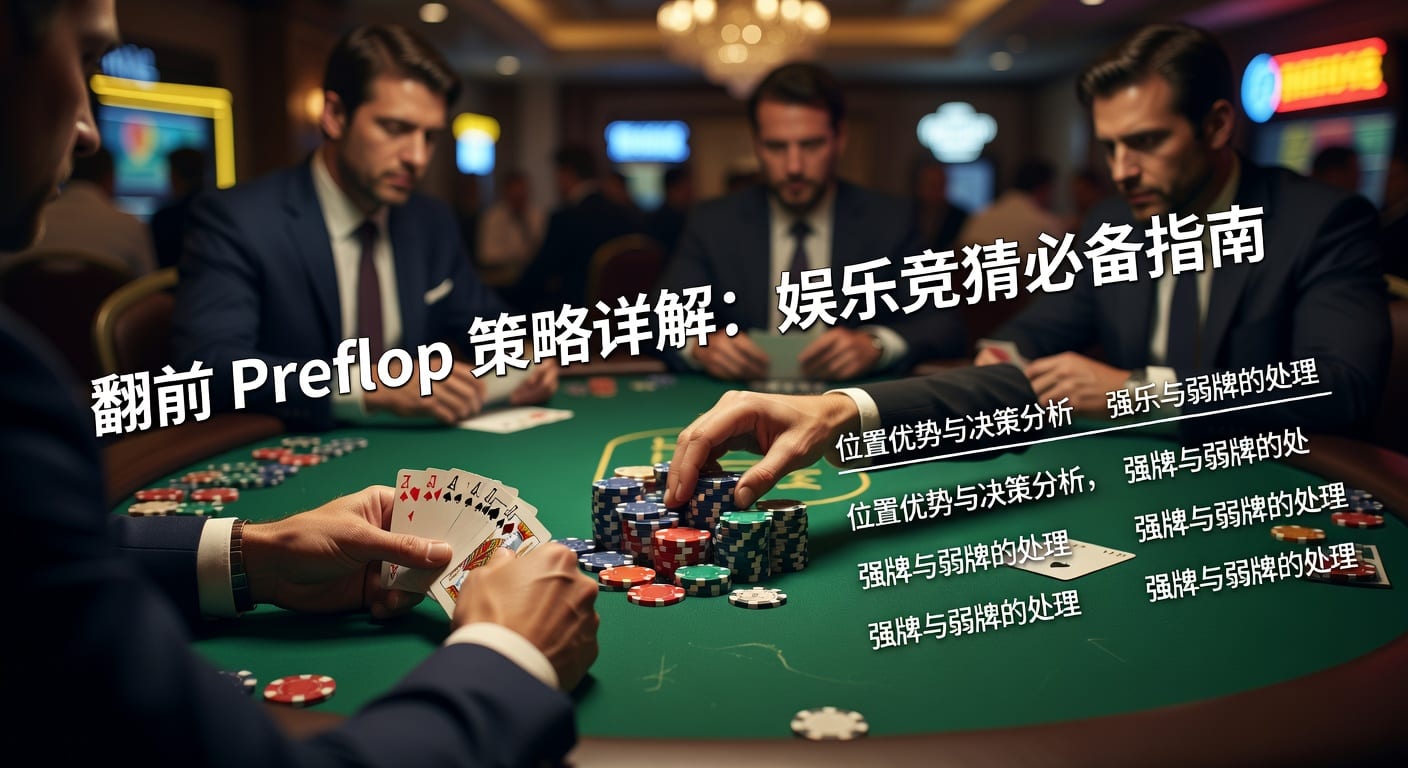翻前 preflop：2026年世界杯投注网赛前决策框架