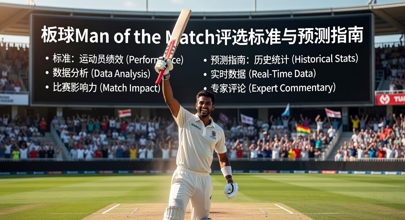 板球Man of the Match：2026年体育数据分析与投注技巧